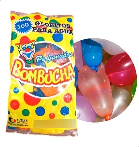 Globos Bombucha X 100u X1 Pack Globitos Agua Carnaval Juego