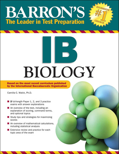 Libro: Ib Biology (barron S Test Prep)