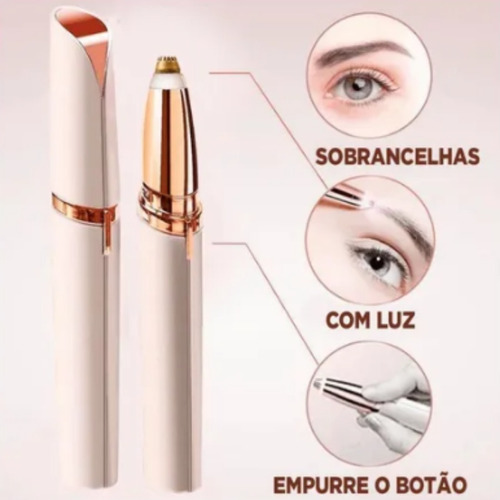 Mini Cortador De Pelos Sobrancelha Caneta Indolor Portatil