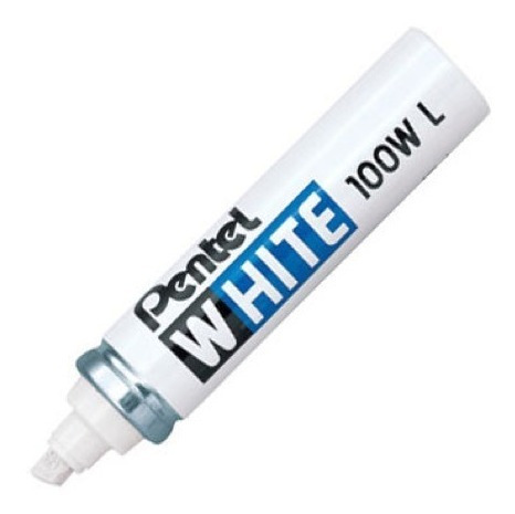 Imagen 2 de 3 de Marcador Permanente Pentel White 100w L