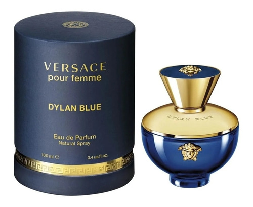 Imagen 1 de 1 de Versace Dylan Blue Pour Femme Eau De Parfum 100ml. Original