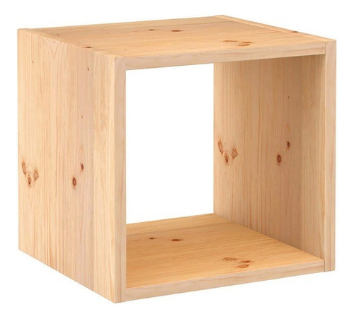 Biblioteca Cubo 40x40x30 Pino Macizo 