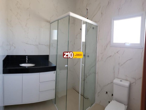 Imagem 12 de 22 de Z10 Imoveis Indaiatuba - Ca08970 - At. 450m² - Ac. 265m² - Jardim Residencial Santa Clara - Sobrado Novo Em Condominio Alto Padrão - Ca08970 - 68516072