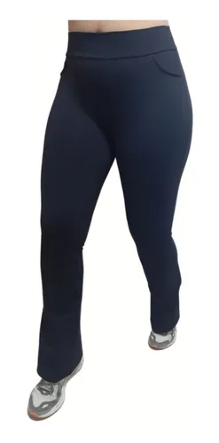 Calça legging preta grossa k2b sale