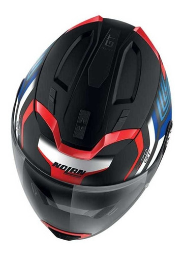 Imagen 4 de 8 de Casco Nolan N70-2 Gt Spinnaker N-com 45 Multiproposito Mate