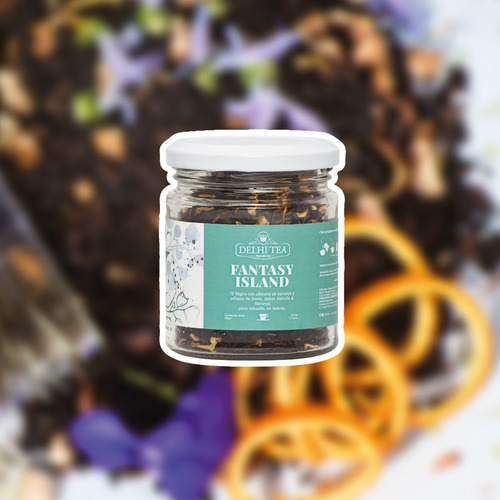 Imagen 2 de 3 de Delhi Tea Hebras Frasco Te Blend Premium