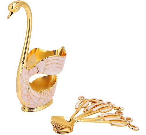 Juego De Cucharas De Metal Para Postre De Café, Cucharadita