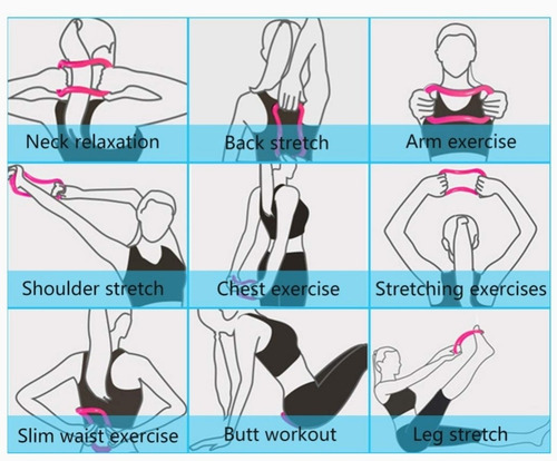 Aro Multifuncional De Estiramiento Pilates Yoga