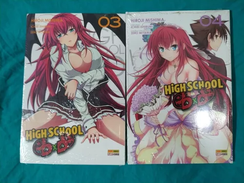 Mangá High School DxD 1-10 (juntos)