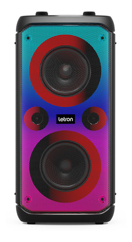 Caixa De Som Hype Led Rgb Controle Multimidia 150w Letron