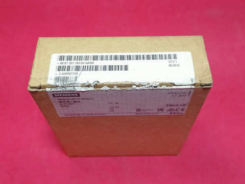 Siemens 6es7 331-7kf02-0ab0 Plc Modulo De Entrada Analogica