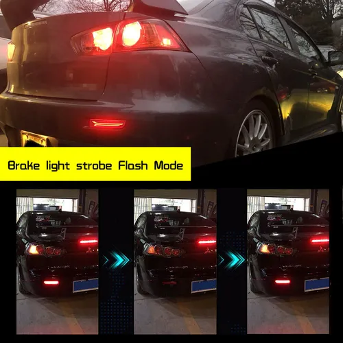 Hyt. Lámpara Trasera Led Drl Brake Para Mitsubishi Lancer