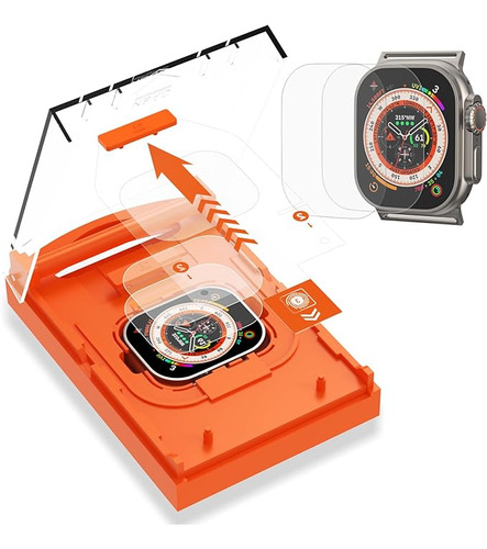 Protec Patalla Completa Para Apple Watch Series 9/8/7 49mm