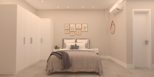 Imagem 14 de 27 de Copacabana Quarto/sala Com Suíte 44m