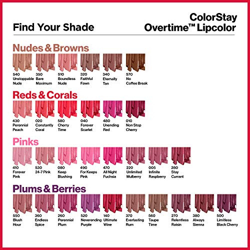 Lápiz Labial Revlon Colorstay Overtime Coral Lipcolor