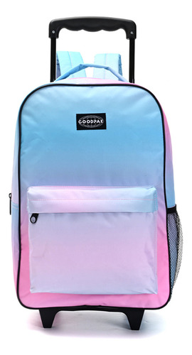 Mochila Escolar Goodpak Degradé 17 Carrito Primaria 13674
