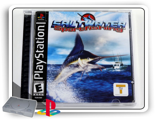 Saltwater Sport Fishing Original Playstation 1 Ps1