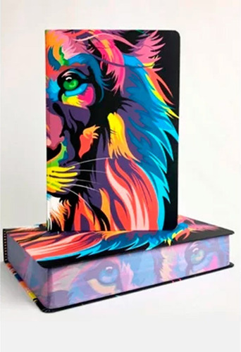 Bíblia Nvt Leão Lion Color Letra Grande Capa Dura