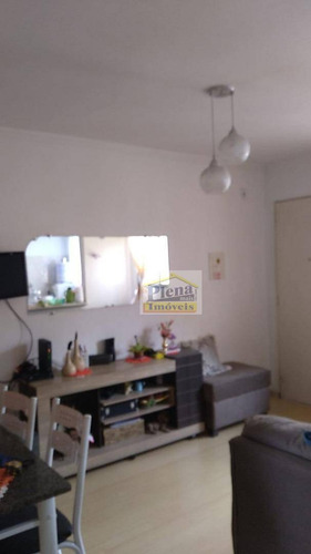 Imagem 12 de 14 de Apartamento Com 2 Dormitórios À Venda, 48 M² Por R$ 170.000,00 - Jardim João Paulo Ii - Sumaré/sp - Ap1258