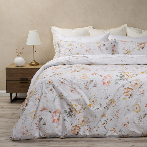 Funda Plumón Algodón Timeles Print Triberg Floral Súper King