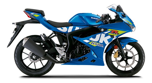 Funda Moto Rkr Broche + Ojillos Suzuki Gsx R150 Blue 2020