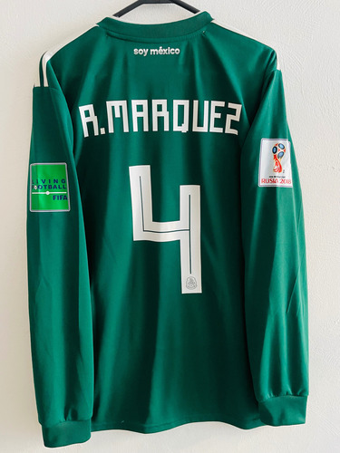 Jersey Selección De México adidas Russia 2018 #4 Marquez