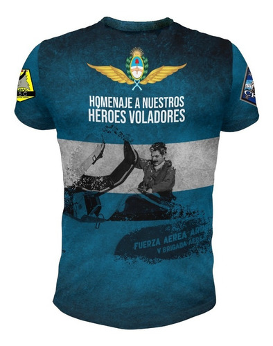 Imagen 2 de 2 de Remeramalvinasargentinas Homenaje A Los Pilotos Mod7 No Full