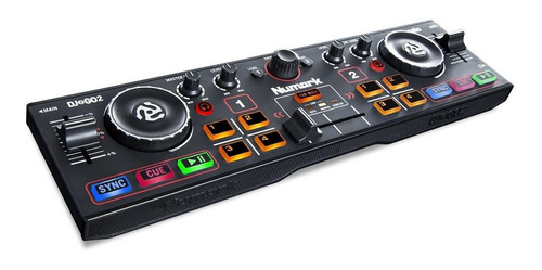 Imagen 2 de 3 de Controlador DJ Numark DJ2GO2 negro de 2 canales