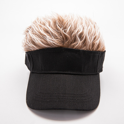 Chapéus Curtos, Viseira De Sol, Peruca, Boné, Cabelo, Careca