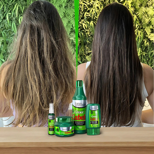 Shampoo Cresce Cabeloo Forever Liss 500ml Crescimento Capila