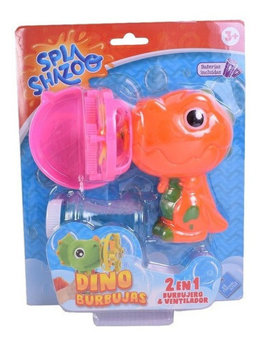 Burbujero Dinosaurio Con Accesorio El Duende Azul 