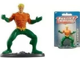 Justice League - Mini Figura Aquaman - 6 Cm Alto - Mattel 