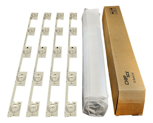 Kit Barra Led Compatível Semp Toshiba Dl3945i(a) Dl3945i(a)