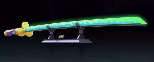 Katana Espada Zoro Arma Yamato Modelo Bloque De Construcción