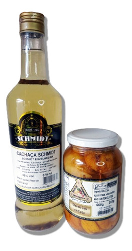 Kit Batidinha De Caju Com Cachaça E Caju Em Calda Schmidt