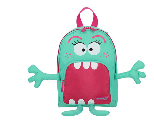 Mini Mochila Infantil Saxoline Play Greta Menta