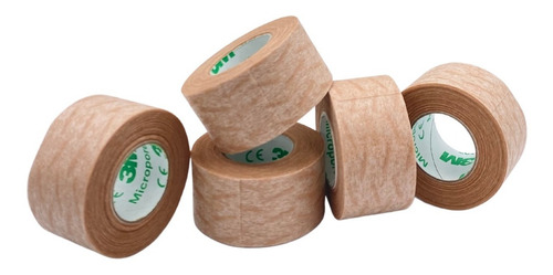 Cinta Micropore Piel 2.5 Cm 3m C/36 Rollos 1533-1 3 Cajas
