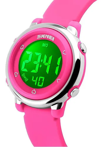 Reloj Ni os Ni as Skmei 1100 Digital Watch Alarma Cronometro Color