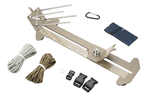 Set De Herramientas Para Crear Pulseras De Paracord, Caqui