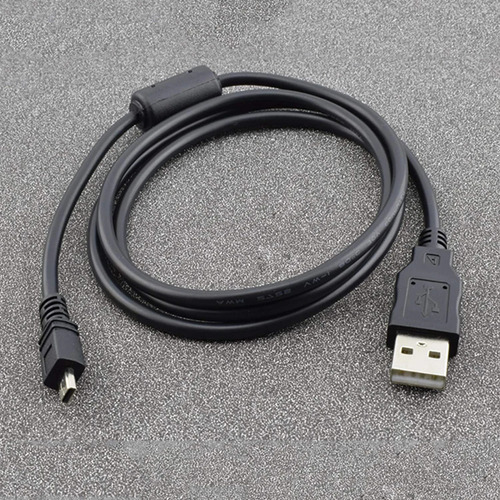 Cabo Usb 8p Câmera Para Casio Exilim Ex-h5 Ex-h50 Ex-h60