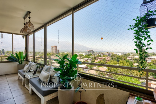 Venta De Departamento En Ñuñoa! 101m2 Con Maravill...