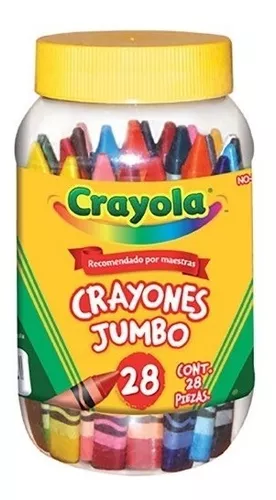 Bote Crayones 28 Pzas Crayolas