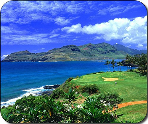 Scenic Hawaii Tropical Golf Mousepad Alfombrilla Mouse Gran