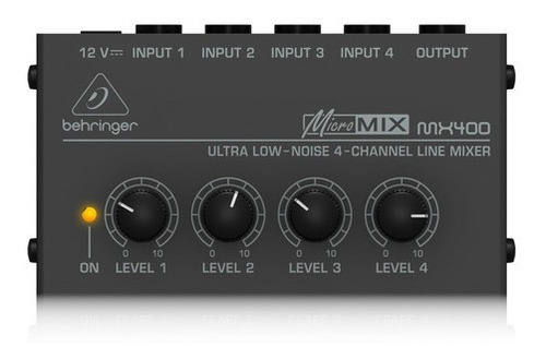 Mezclador Mixer Micromix Behringer Mx400 + Envío Express