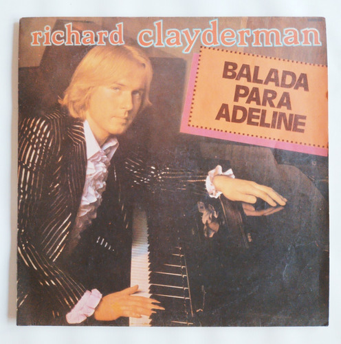 Richard Clayderman Balada Para Adeline Vinilo Lp