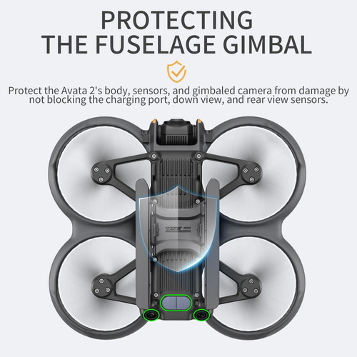 Tren De Aterrizaje Extendido Startrc Para Dji Avata 2 Negro