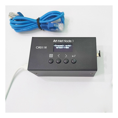 Controlador De Iluminación Ethernet Dmx Bidireccional Artnet