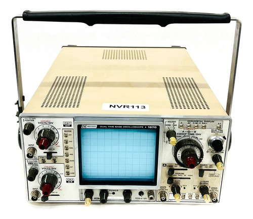 Bk Precision Dual Time Base Oscilloscope 1570 Made In Ja Eeh