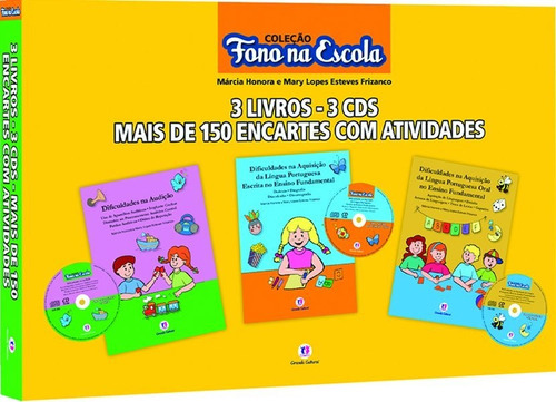 Coleção Fono Na Escola, De Márcia Honora., Vol. 1. Editora Ciranda Cultural, Capa Mole Em Português
