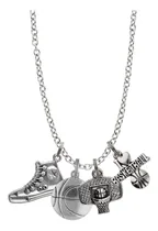 Comprar Collar Basquetbol Dije Basquetbol Dije Canasta Dije Balón Regalo Para Basquetbolista Collar Deportista I Love Basketball